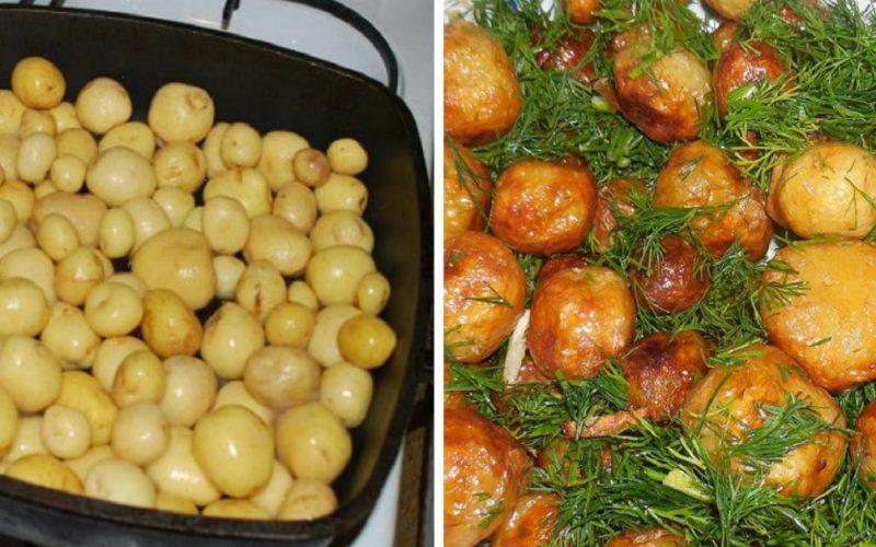 Рецепт самой вкусной жареной картошечки и необычного салата с молодым картофелем