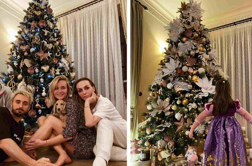  “Как красиво!”: российские звезды показали фанатам, как наряжали праздничные елки