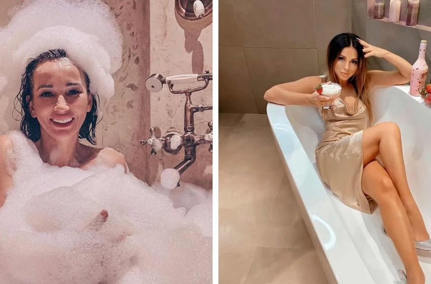  «Эффектные кадры»: Тодоренко, Литвинова, Утяшева и другие звезды, которые устроили фотосессии в ванной