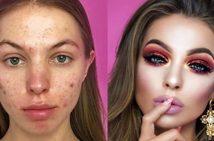  Великая сила макияжа: Фото девушек до и после того, как их накрасили