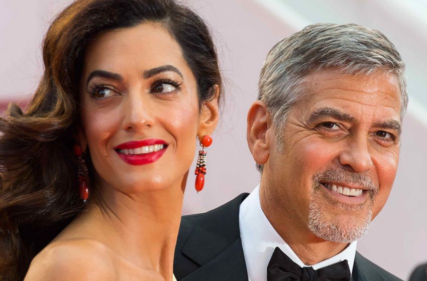  Умопомрачительное декольте: откровенное платье Амаль Клуни приковывало взгляды в светском мероприятии