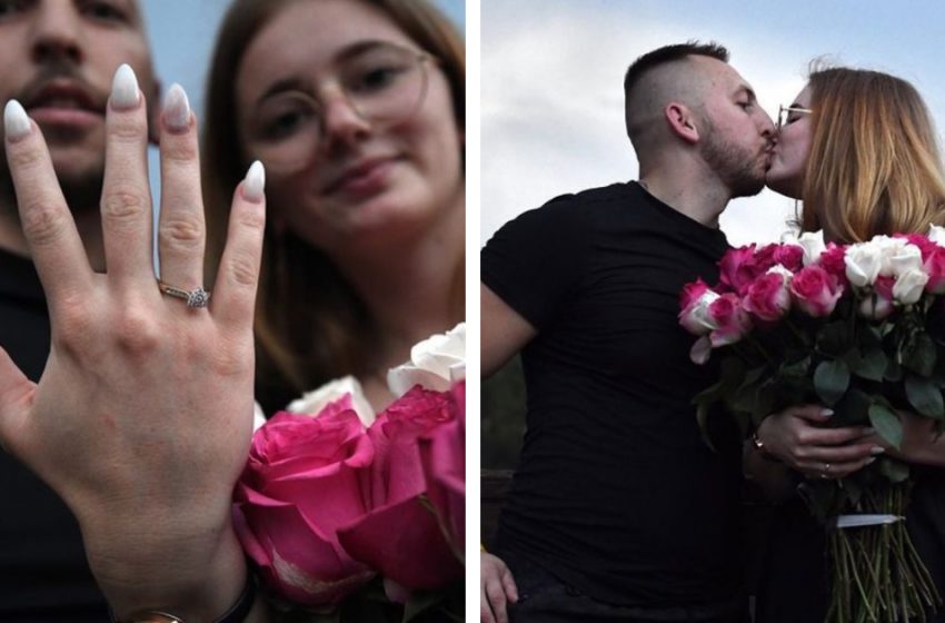  В Сети обсудили трогательное видео помолвки украинского десантника без ног