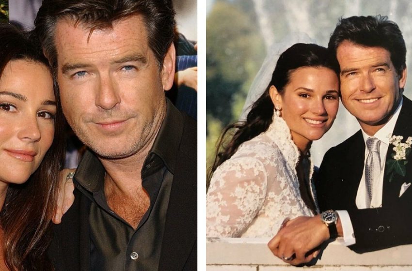  “Pierce Brosnan mindenkit meglepett képekkel, ahol duci feleségét mutatta: “Így szeretem őt””