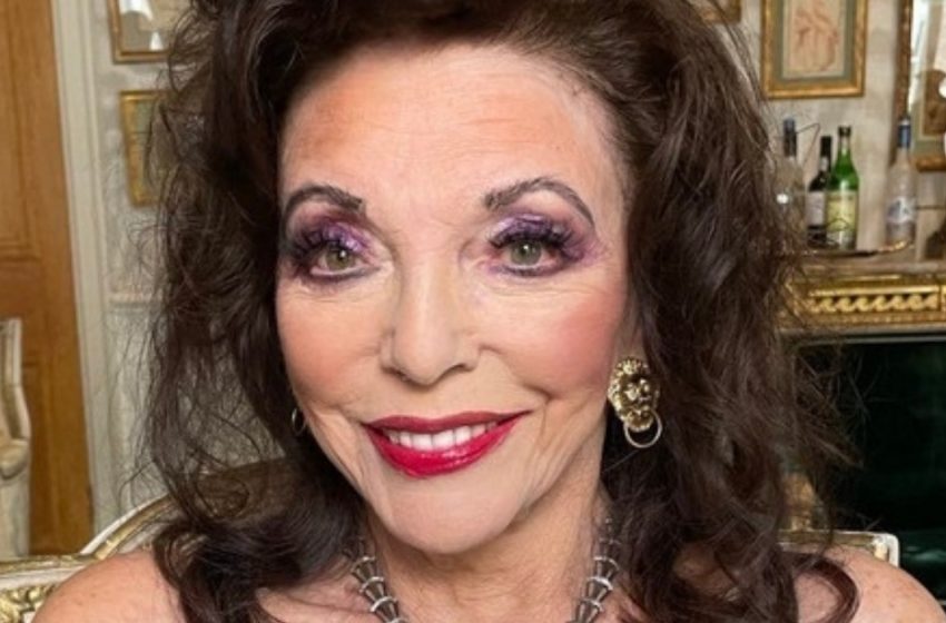  A 92 éves „Dynasty” legenda, Joan Collins, lenyűgözi rajongóit fürdőruhában — nézd meg a fotóit!