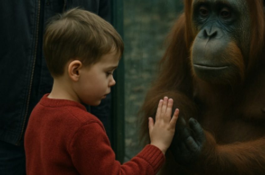 Édesanyja halála után a kisfiú teljesen elhallgatott, egyetlen szót sem szólt. Egy találkozás egy orangutánnal azonban visszahozta az életbe.